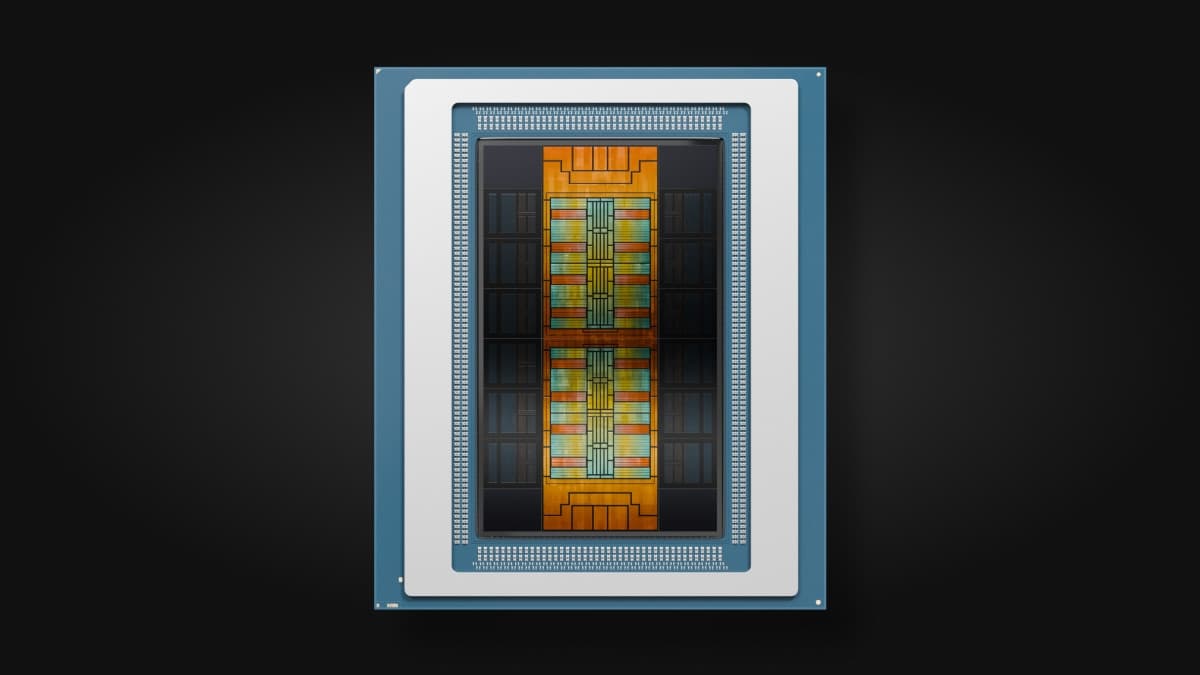 AMD Instinct MI455X accelerator package