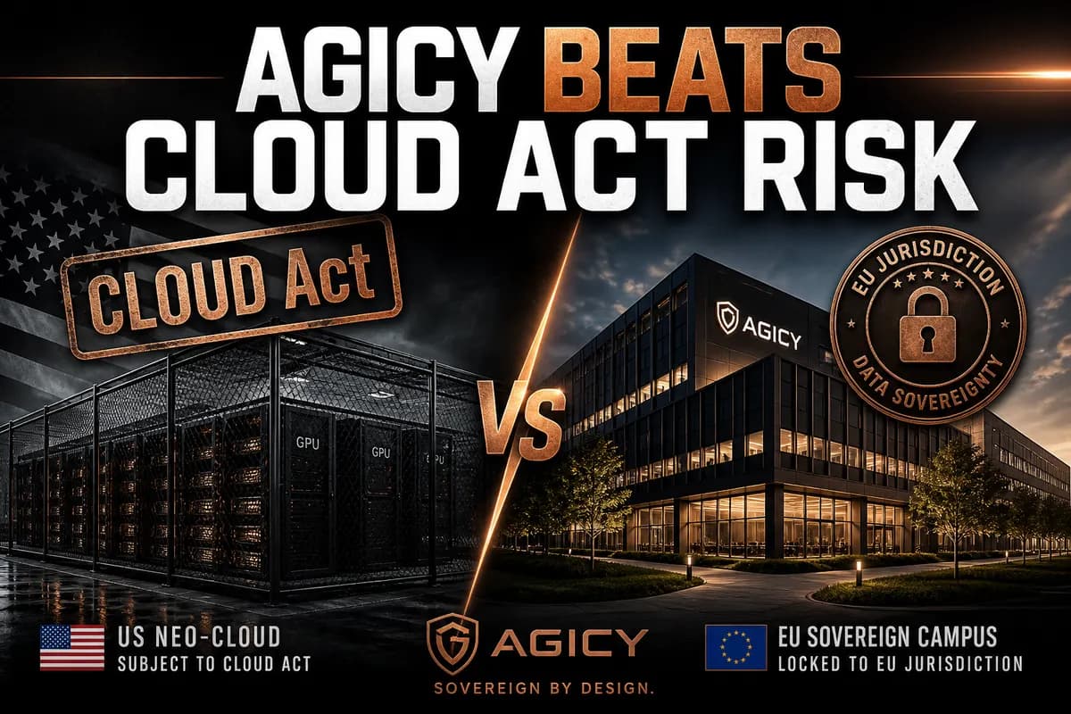 AGICY vs CoreWeave sovereign AI infrastructure comparison