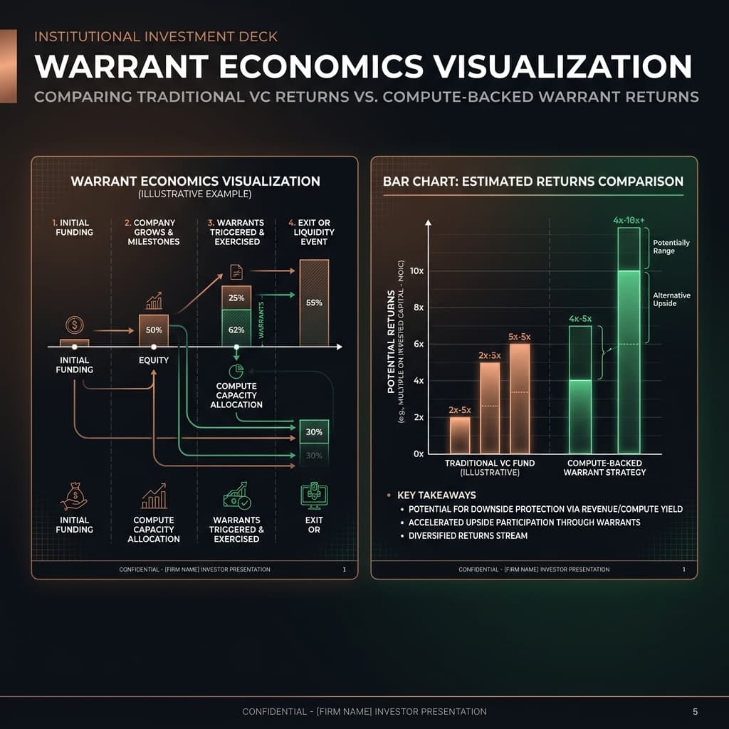 Warrant economics comparison