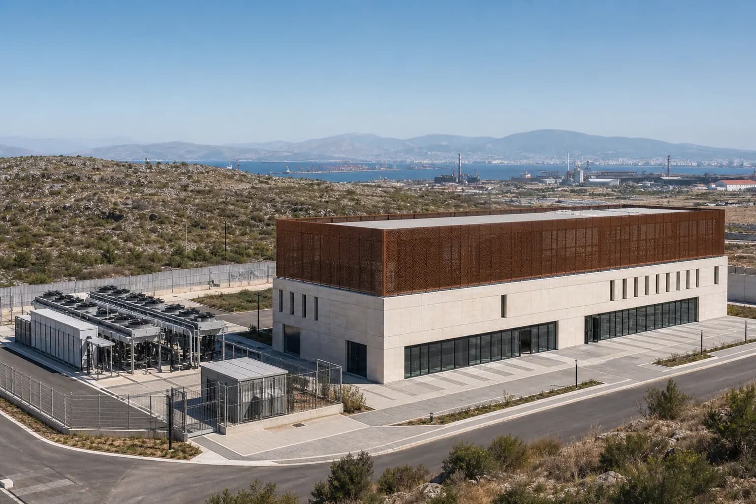 AGICY planned Megara BioPa campus — Greece